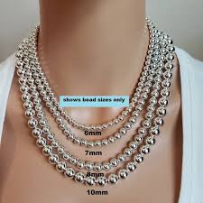 Silver Beaded Jewelry